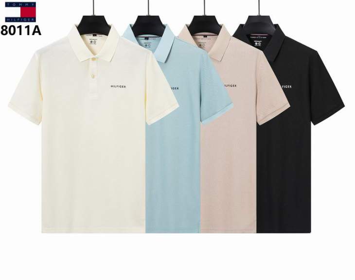 Picture of Tommy Hilfiger Polo Shirts Short _SKUTommyM-3XL8qx801125400
